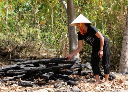 Hàng loạt nhà chứa rơm bị cháy bí ẩn trong đêm