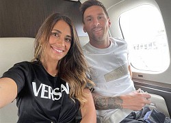 Messi cùng vợ con sang Paris