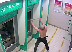 Người đàn ông Trung Quốc đập phá hàng loạt cây ATM trong đêm