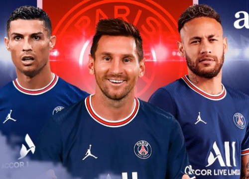 PSG ấp ủ kế hoạch siêu "khủng": Mua C.Ronaldo đá cặp với Messi