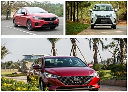 Sedan hạng B: Chọn Hyundai Accent, Honda City hay Toyota Vios?