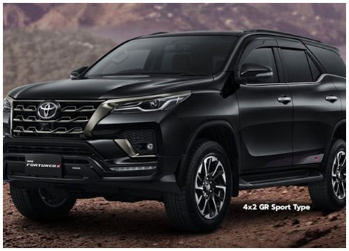 Toyota Fortuner GR Sport trình làng, thay thế bản TRD Sportivo