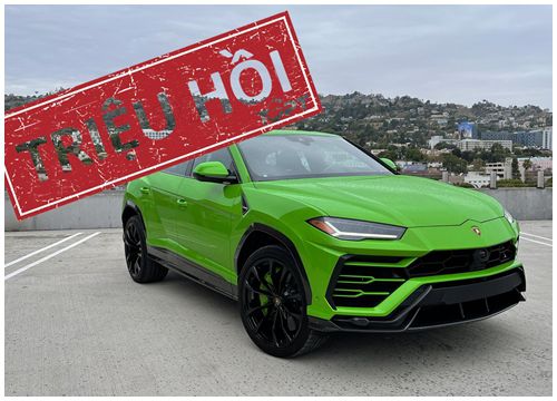 Triệu hồi Lamborghini Urus vì hệ thống khóa dây an toàn