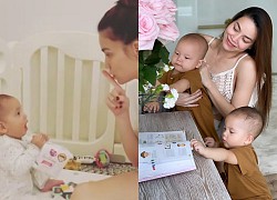 Bất ngờ khi thấy Lisa nhà Hà Hồ nay cũng đã lớn giọng, la hét hệt Leon