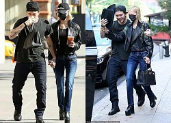 Brooklyn Beckham ra dáng chồng nhà người ta khi dạo phố với Nicola Peltz