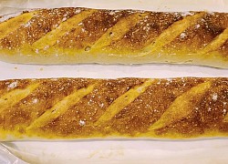 Cách làm bánh mì baguette kiểu Pháp tại nhà thơm ngon, hấp dẫn