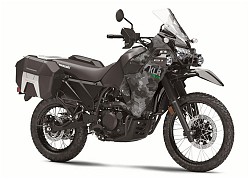 Cận cảnh môtô địa hình Kawasaki KLR 650 giá gần 153 triệu đồng