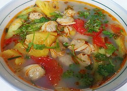 Canh ngao nấu chua, món ăn mùa hè miền Bắc