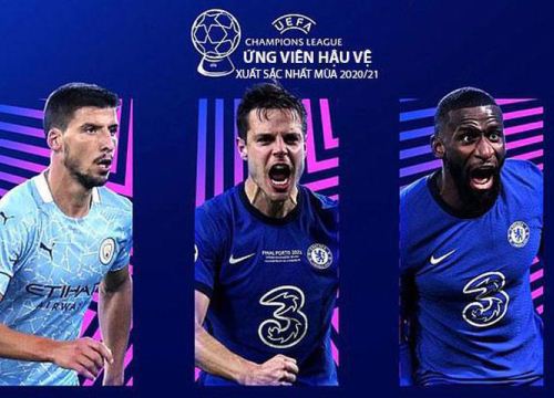 Chelsea góp 5 ứng cử viên Cầu thủ xuất sắc nhất Champions League