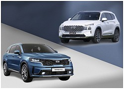 Doanh số Kia Sorento giảm ba tháng liên tiếp, SantaFe đứt mạch tăng