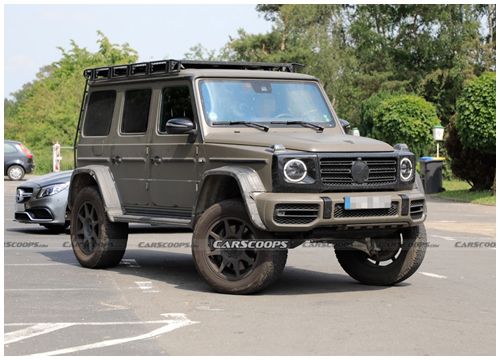 Mercedes-Benz G-Class 4x4 Squared lộ ảnh trước ngày ra mắt