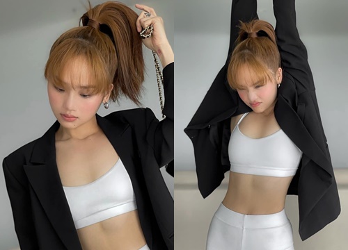 Miu Lê khoe body cực nuột nà nhưng bị soi là photoshop quá đà