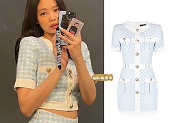 Những set váy khoe eo cực xinh của Jennie hóa ra đều được 'chế' từ đầm liền