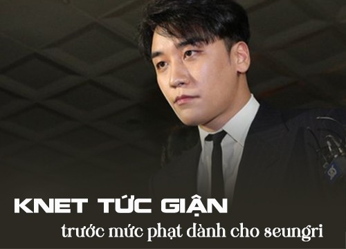 Seungri nhận mức án 3 năm tù khiến Knet phẫn nộ