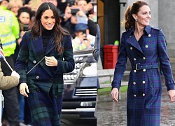 So kè Kate Middleton Meghan Markle khi diện đồ na ná: Kate chuẩn nữ hoàng tương lai, Meghan &#8220;kém sang&#8221; thấy rõ