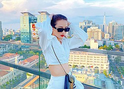 Thời trang khoe eo của Huyền Trang 'Mù Tạt'