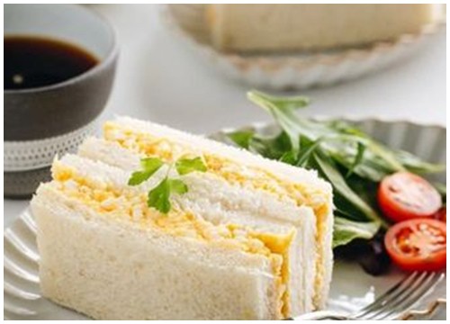 Bánh mì sandwich trứng kiểu Nhật béo ngậy hấp dẫn