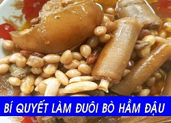 Cách làm đuôi bò hầm đậu xanh thơm ngon bổ dưỡng