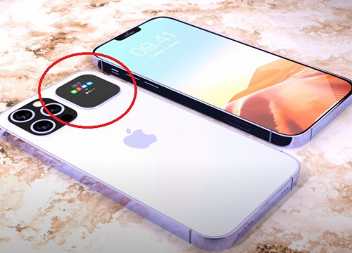 Cận ngày ra mắt, iPhone 13 Pro lộ thêm concept với hai màn hình cực dị