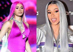 Cardi B đi dép lê, vác bụng bầu dạo phố cùng chồng