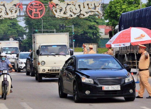 Công an Hà Nội lập 6 tổ công tác đặc biệt, kiểm soát đi lại trong nội thành