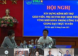 ĐH Quốc gia Hà Nội làm kênh hỗ trợ học trực tuyến bậc tiểu học ở vùng khó