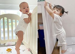 Loạt khoảnh khắc khoe "chân dài", "vượt size" của các nhóc tì Vbiz