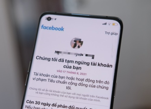 Nhiều tài khoản Facebook tại Việt Nam có nguy cơ bị khoá vĩnh viễn