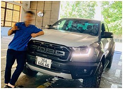 Dân chơi lan Thanh Hoá bốc biển ngũ quý 6 cho Ford Ranger Raptor, dân tình dự đoán sang tay lãi ngay tiền tỷ