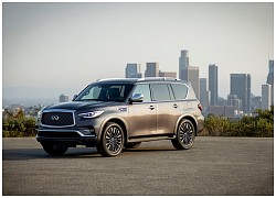 Vừa ngưng bán tại Việt Nam, 'khủng long' Infiniti QX80 được cập nhật nội thất mới cạnh tranh Lexus LX 570