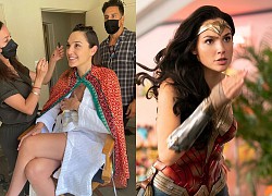 Diễn viên phim "Wonder Woman" vừa đi làm vừa hút sữa cho con