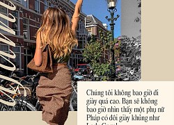 Hãy để gái Pháp nói cho bạn nghe về son đỏ, giày cao gót&#8230; hay cái ngông đầy ngẫu hứng của họ