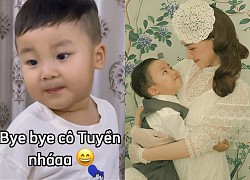 Hòa Minzy hạnh phúc khi con trai thể hiện sự ngọt ngào với mọi cô gái