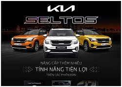 KIA Seltos nâng cấp trang bị, xuất hiện logo mới.