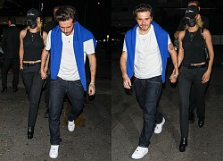 Hiếm lắm mới thấy Brooklyn Beckham và bạn gái tài phiệt đi hẹn hò: Vợ sắp cưới sang chảnh mà sao cậu cả đối lập thế này?