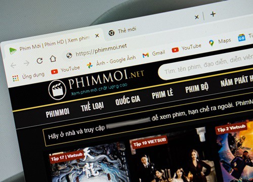 Phimmoi.net vi phạm bản quyền ở tầm quốc tế