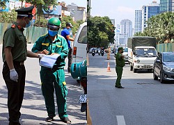 Thấy Tổ công tác đặc biệt, nhiều lái xe quay đầu bỏ chạy ở Hà Nội