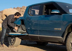 Bếp ăn ẩn nổi tiếng của bán tải Rivian R1T còn có một công dụng mà ai mê mobihome cũng thích