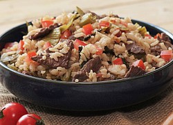 Đừng tưởng chỉ có ở ngoài hàng, nhà làm cơm rang dưa bò cũng ngon chẳng kém