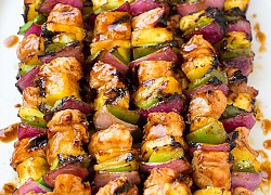 Kebab gà Hawaii thịt gà xiên nướng ngon miệng lại dễ làm