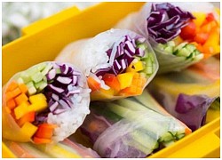 Nem cuốn ngũ sắc - vừa đẹp vừa giúp bạn giảm cân lành mạnh