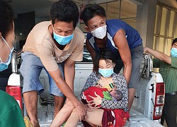 Xe cảnh sát tuần tra cứu kịp thời sản phụ xuất huyết sau sinh