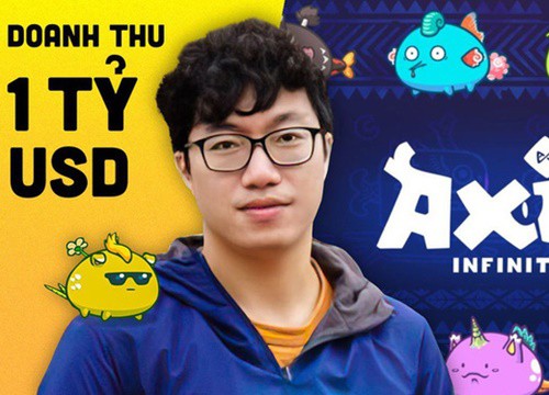 Axie Infinity tạo ra 488 triệu USD doanh thu trong vòng 90 ngày, giá đồng AXS tăng vọt giúp nhóm sáng lập Sky Mavis của Nguyễn Thành Trung sở hữu gần 1 tỷ USD