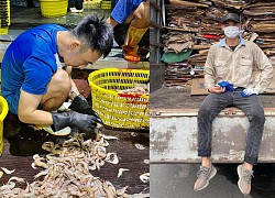 Cảnh cầu thủ Việt Nam đi bóc tôm, thu gom phế liệu khi V.League bị hủy xuất hiện trên báo Trung Quốc