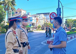 Công an thành phố Vinh mạnh tay xử phạt người ra đường không cần thiết