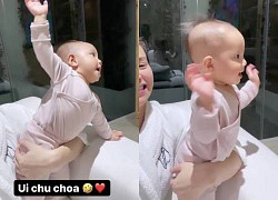 Cưng xỉu khoảnh khắc Lisa nhà Hồ Ngọc Hà nhảy Baby Shark cực sung