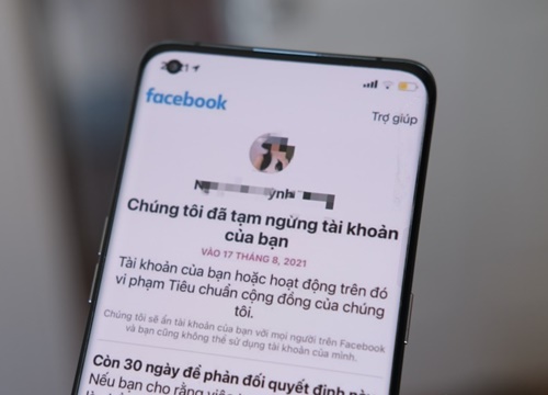 Facebook nói gì về hàng loạt tài khoản người Việt bị khóa vào tuần trước?