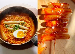 Hai cách làm tteokbokki &#8216;như thật&#8217; từ bánh tráng