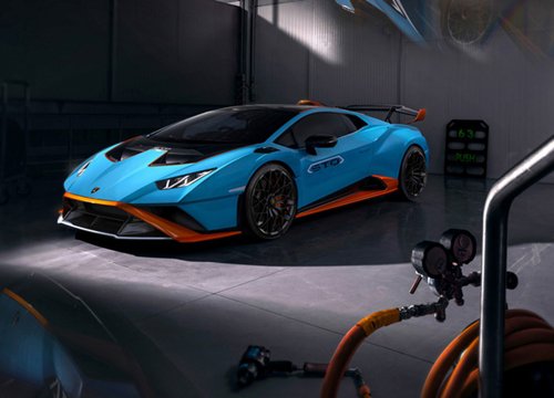 Lamborghini Huracan STO chào hàng đại gia Việt: Giá 23 tỷ đồng, nhiều chi tiết giống siêu xe đường đua