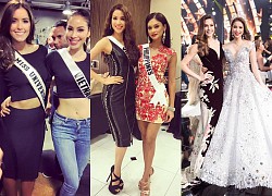 Phạm Hương đọ sắc dàn Miss Universe: Thua 2 thắng 1